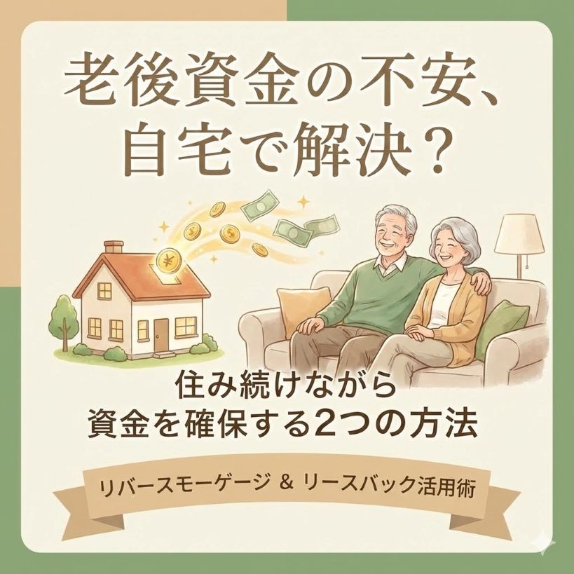 リバースモーゲージとリースバック